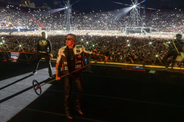 Guns N'Roses la rompió en Huracan y ante una multitud