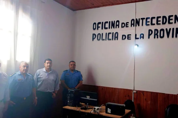 La Policia dejó inaugurada la  Oficina de Antecedentes en Villa Unión