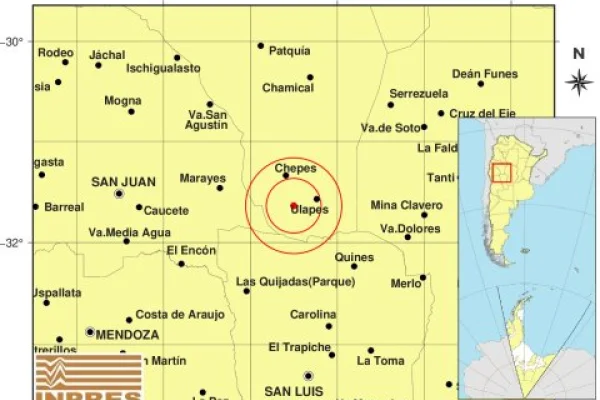 Temblor en los llanos riojanos