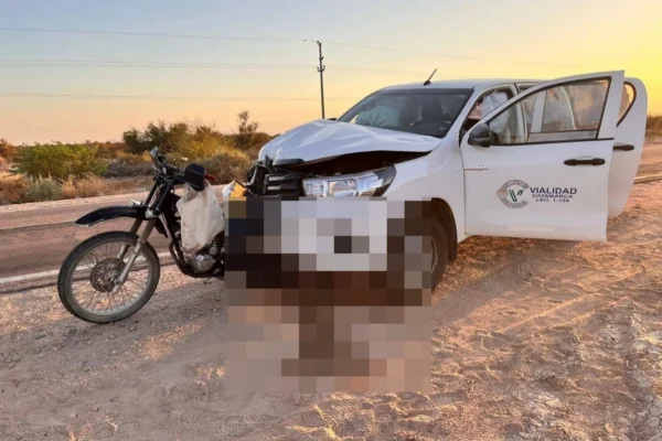 Motociclista falleció tras ser arrollado por una camioneta