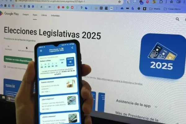 El Gobierno lanzó “Elecciones Legislativas 2025”, la aplicación para seguir los resultados