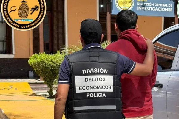 Investigaciones detuvo a un hombre por un delito de estafa