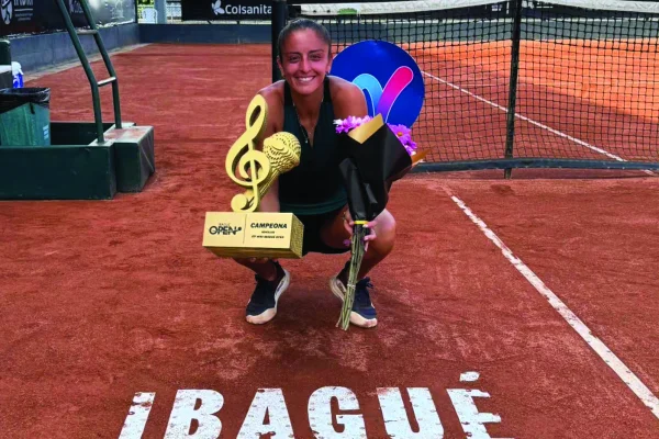 Tenis Profesional: ¡Jazmín Ortenzi gritó campeona en Colombia!