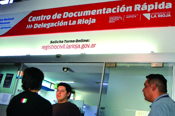 Llamativo: Pocas personas retiraron su DNI en el Registro Civil