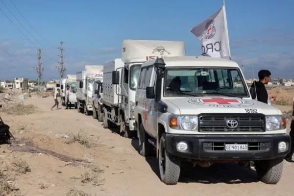 Israel permite que equipos de la Cruz Roja y egipcios busquen cuerpos de rehenes en Gaza