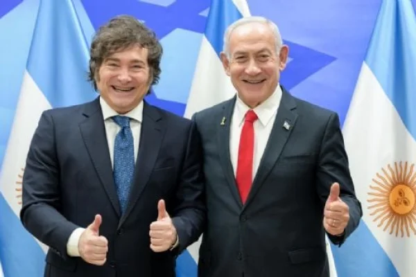 Netanyahu felicitó a Milei por la victoria en las elecciones: