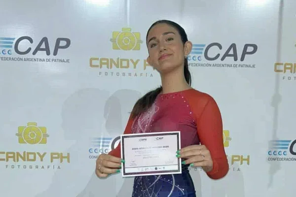 Jazmín Aime subió al podio en la Copa
