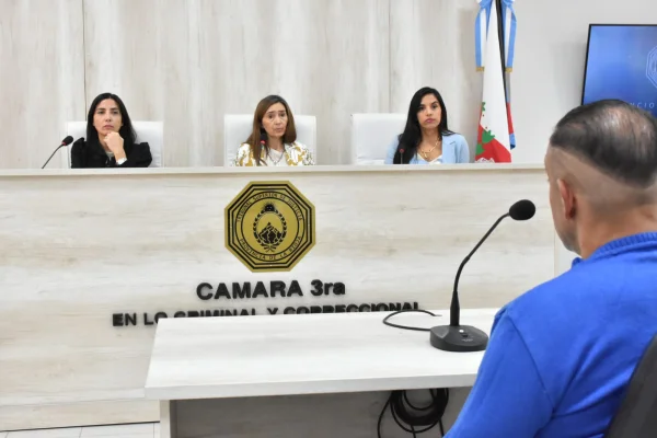 La Justicia escuchó la declaración del imputado por el homicidio doblemente agravado por alevosía