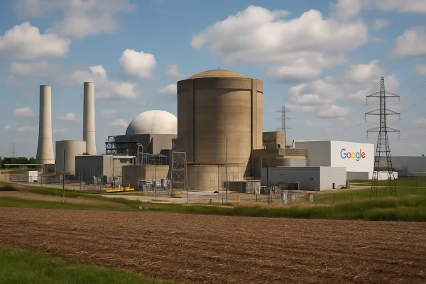 Google comprará energía de planta nuclear de NextEra que se reactivará