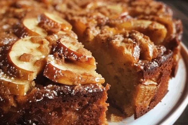 Torta matera de manzanas: la receta súper húmeda que no lleva harinas ni azúcar refinada