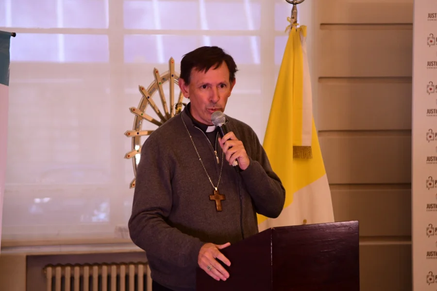 El encuentro se realizó en la sede del Episcopado, Suipacha 1031 de la ciudad de Buenos Aires,