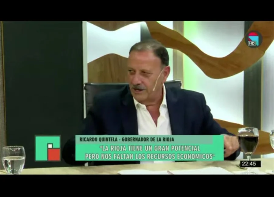 Las declaraciones fueron realizadas <b>la noche de este jueves</b> en el programa “Políticamente”, emitido por <b>Canal 9 de La Rioja</b>.