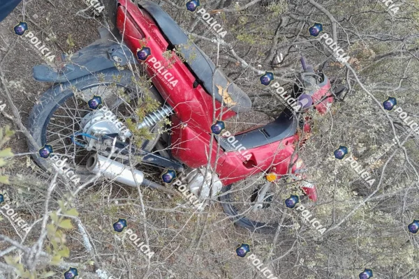 La Policía encontró una motocicleta abandonada en la zona sur
