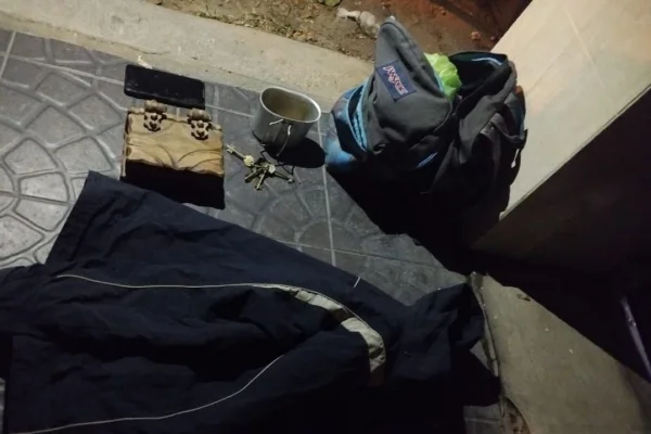 Robó una mochila en una Iglesia y fue detenido