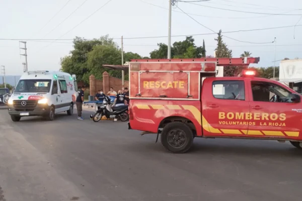 Motociclista sufriò varias heridas tras caer de su rodado