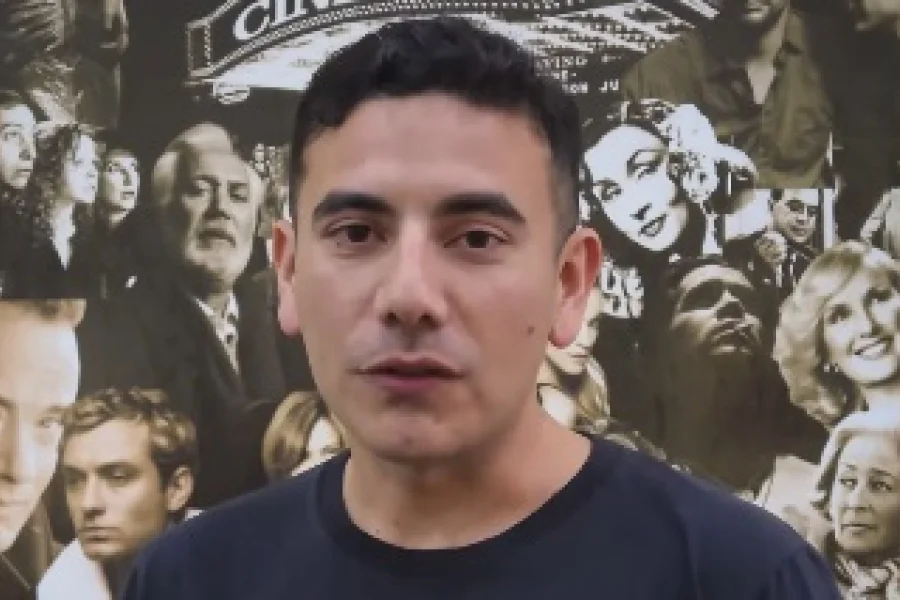 El realizador Daniel Reynoso.