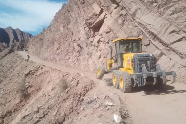 Habilitaron el paso en la Cuesta de La Troya, pero piden circular con precaución