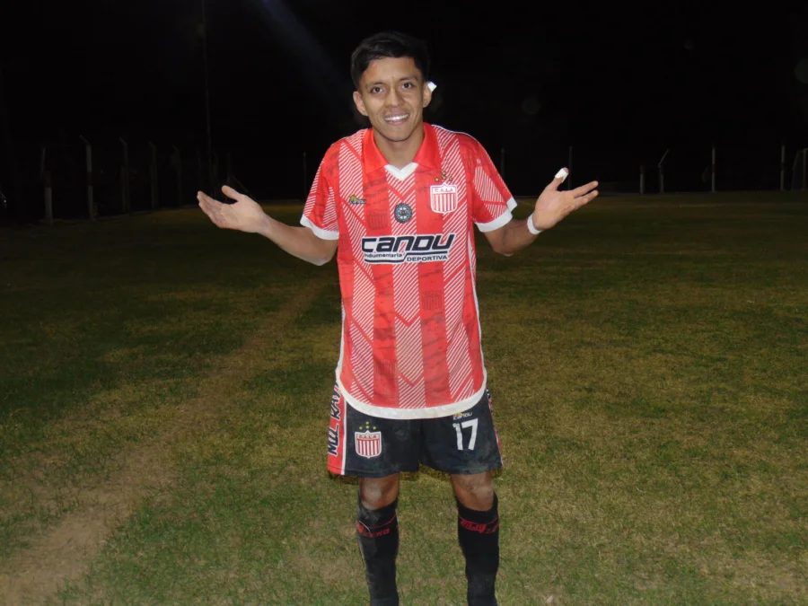 Axel Miller, autor del único gol del partido.