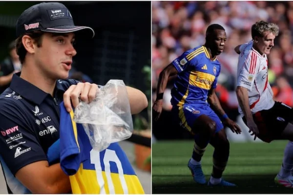 Colapinto lamentó que el Superclásico se juegue después del GP de San Pablo: “Si atrasan la carrera, me bajo”