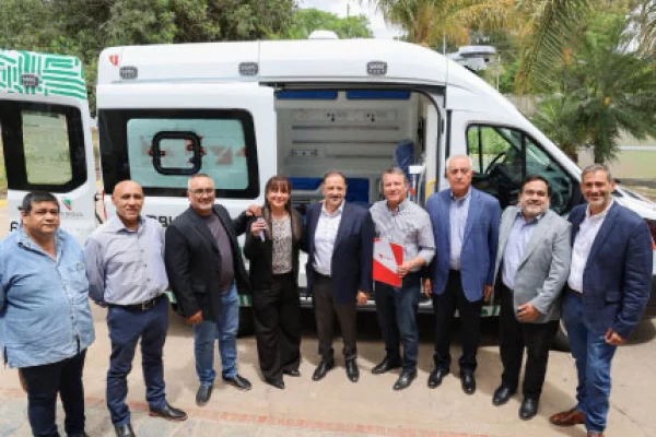 Hospital distrital de Nonogasta recibió moderna ambulancia