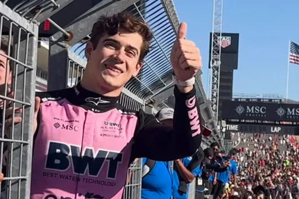 Franco Colapinto renueva con Alpine y seguirá en la Fórmula 1 en 2026