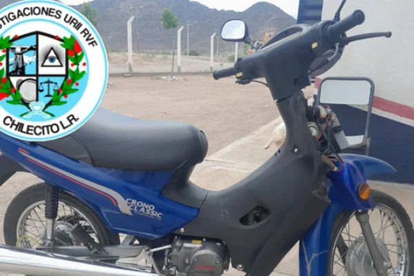 Llevó a verificar una motocicleta, tenia pedido de captura y la Policia la secuestró