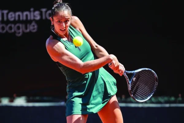 Tenis profesional: Jazmín Ortenzi se despidió del Tucumán Open