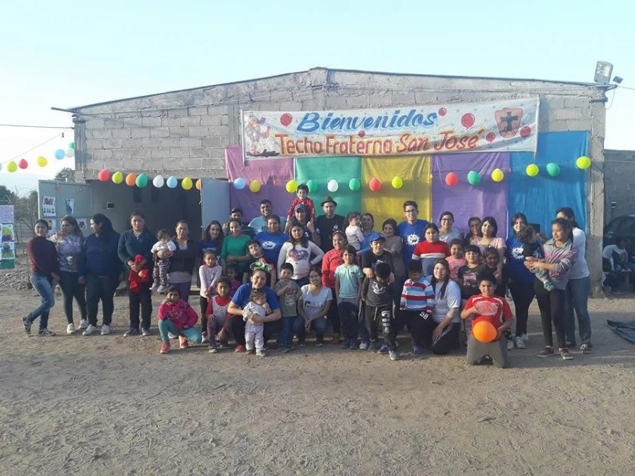 Actividad. Una celebración para el Día del Niño, en el paraje La Cañada, con niños de la catequesis y confirmación, además de familias del paraje.