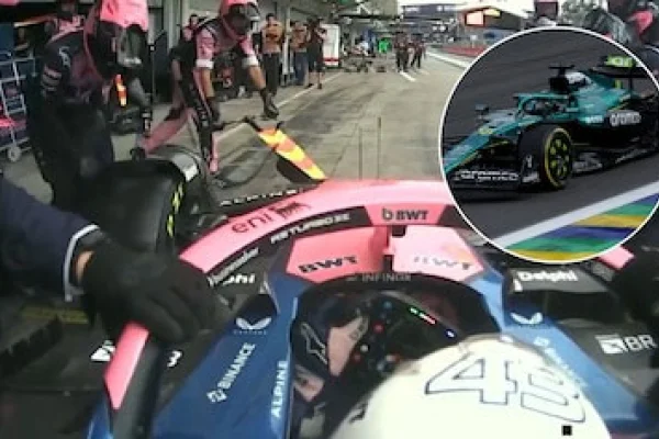 “Es un idiota”: el enojo de Colapinto con Stroll y el video de la parada de más de cinco segundos que lo perjudicó en Brasil