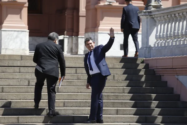 Santilli recibió a Orrego: “El mejor aliado creo que puede tener el Presidente son los gobernadores”