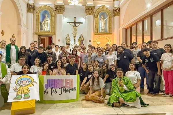 Jóvenes de la Diócesis vivieron el Jubileo 2025