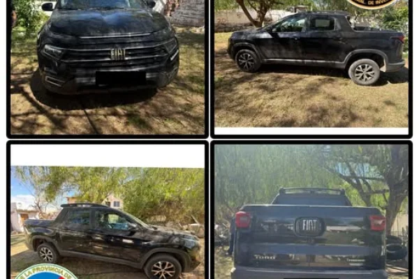 Investigaciones recuperó una flamante Fiat Toro en la capital