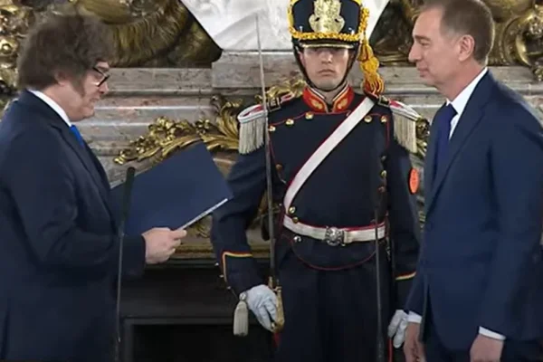 Santilli juró su cargo como ministro del Interior