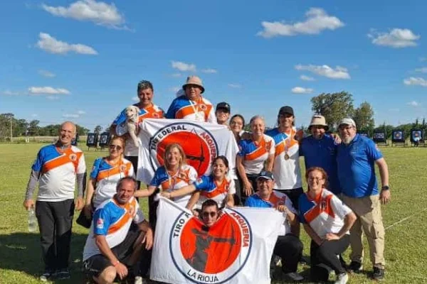 Delegación riojana de Arquería se coronó campeona de Aire en Río Cuarto