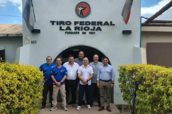 Hubo visita institucional del RENAR al Tiro Federal La Rioja