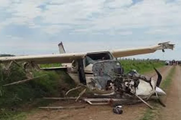 Santa Fe: hallaron cocaína en una avioneta que había realizado un aterrizaje forzoso