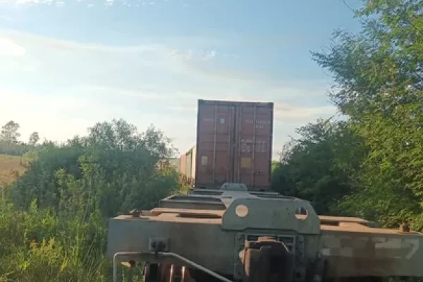 En Misiones también descarriló un tren, pero sin heridos