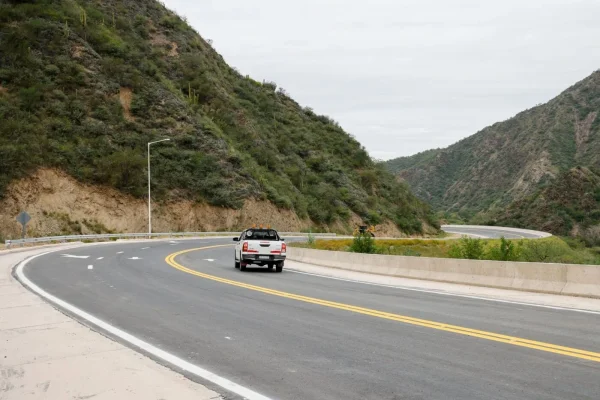 Vialidad Nacional asegura que avanza el camino al Dique