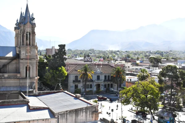 Mañana despejada y templada en la capital riojana