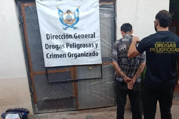Riojano fue detenido vendiendo droga en Corrientes