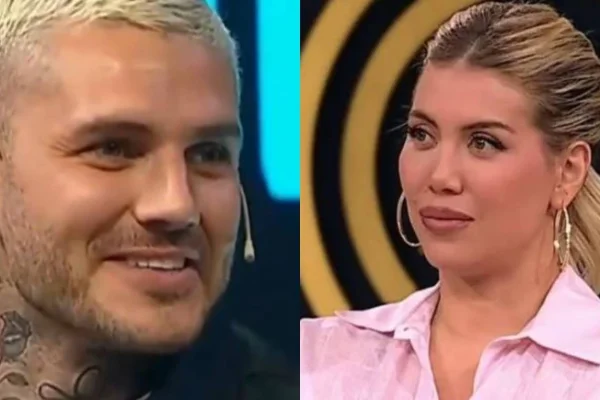 El insólito palito de Mauro Icardi a Wanda Nara en el programa de Pergolini que generó un escándalo en redes