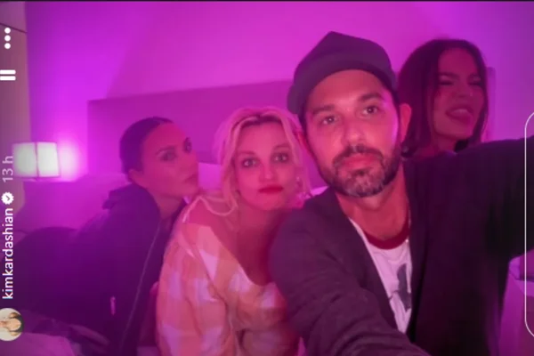 Britney Spears, Kim y Khloé Kardashian: la inesperada reunión que encendió las redes