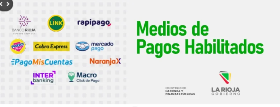 Como pagar patente automotor en La Rioja