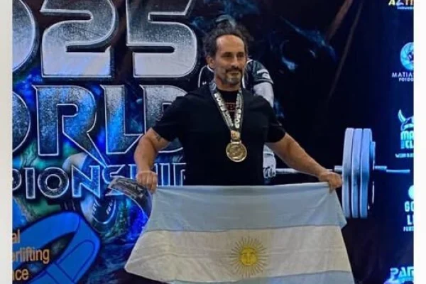 Alejandro Pérez se coronó  campeón Mundial Máster