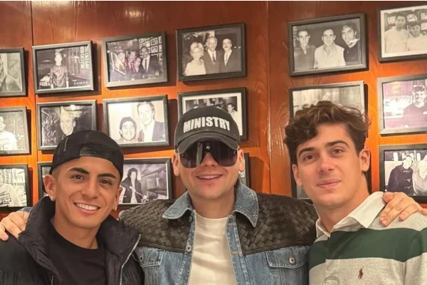 El encuentro de Franco Colapinto con un campeón del mundo y un músico argentino antes del GP de Las Vegas