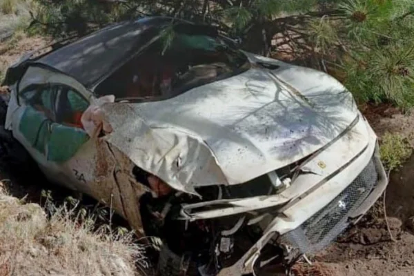 Así fue el accidente de la Ferrari en Bariloche