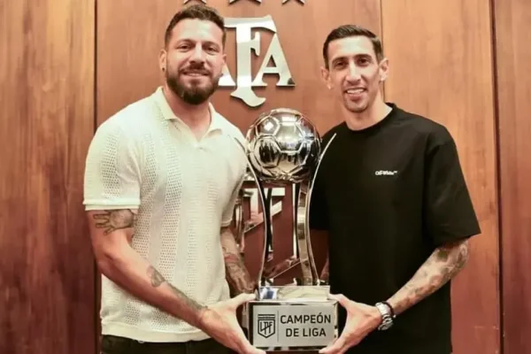 La palabra de Ángel Di María tras ganar su primer título con Rosario Central