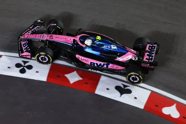 Formula 1: Colapinto terminó 16º en la práctica libre 2 del GP de Las Vegas