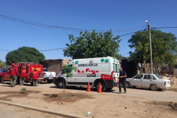 Un hombre se descompensó mientras trabajaba y tuvo que ser asistido por el servicio de emergencia del 107