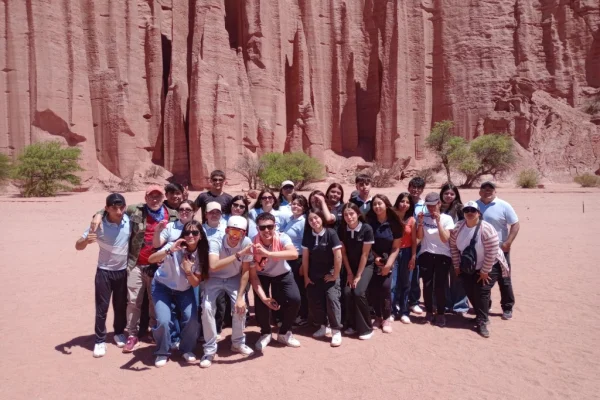 Estudiantes de San Blas visitaron el Parque Talampaya